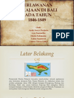 Perlawanan Kerajaan Di Bali Pada Tahun 1846-1849