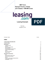 Leasing .NET Core - Xamarin Forms + Prism - Xamarin Classic + MVVM Cross