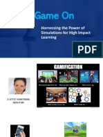Game On - Harnessing The Power of Gamification For High Impact Training 2020