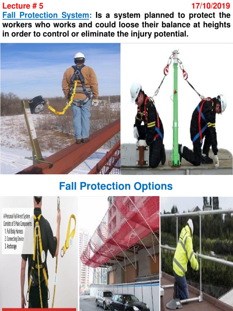 Fall Protection System | PDF | Safety | Prevention