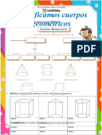 Ficha de Aplicación - Sólidos Geométricos