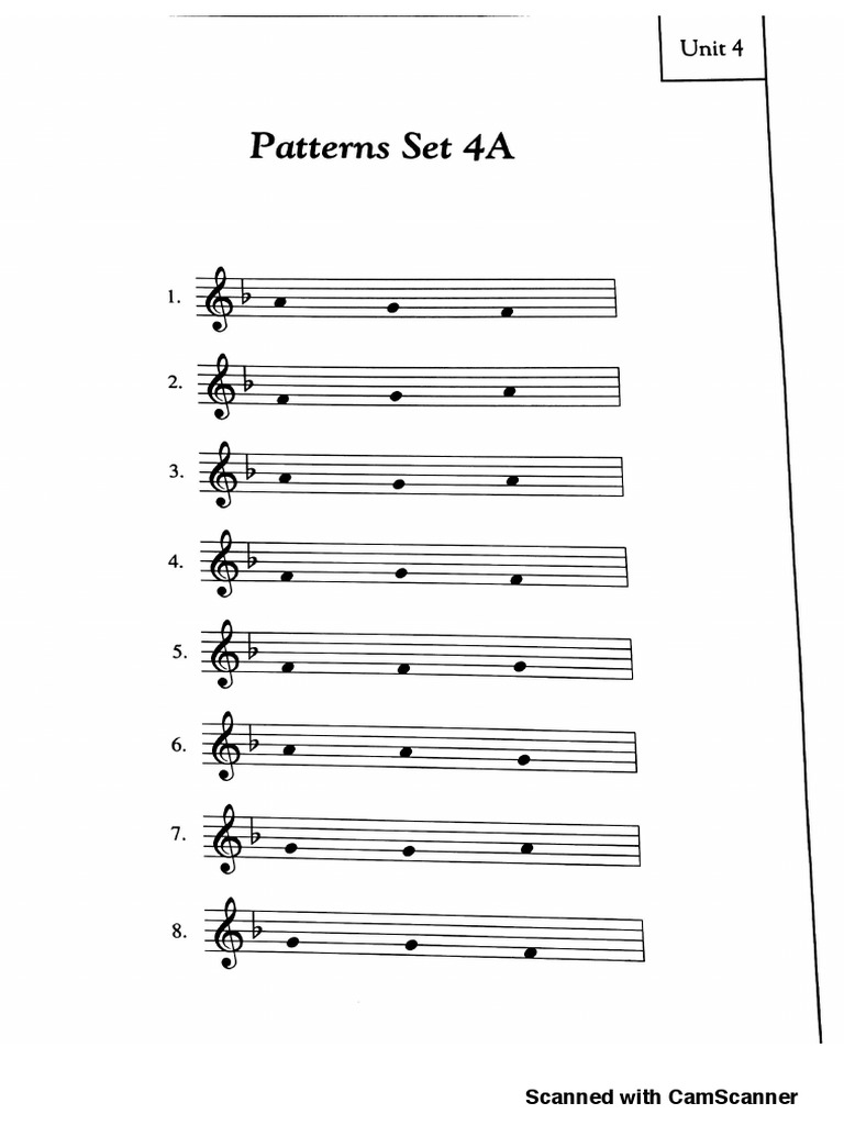 Do Re Mi Patterns | PDF
