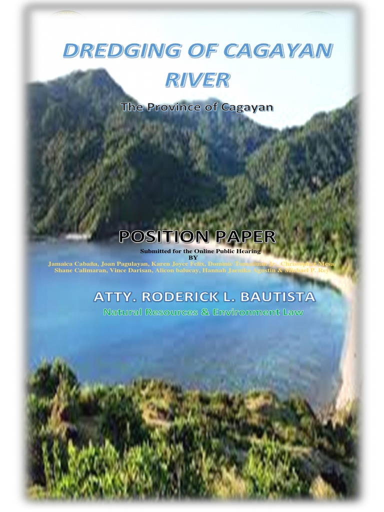 Position Paper Pgoc Final | PDF | Earth Sciences | Physical Geography