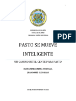 Pasto se mueve inteligentes (Paneles solares) 