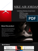 Nike Air Jordans: Marketing Planning Group Project