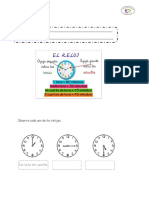 2020 actividad de la hora 19 al 23 de octubre