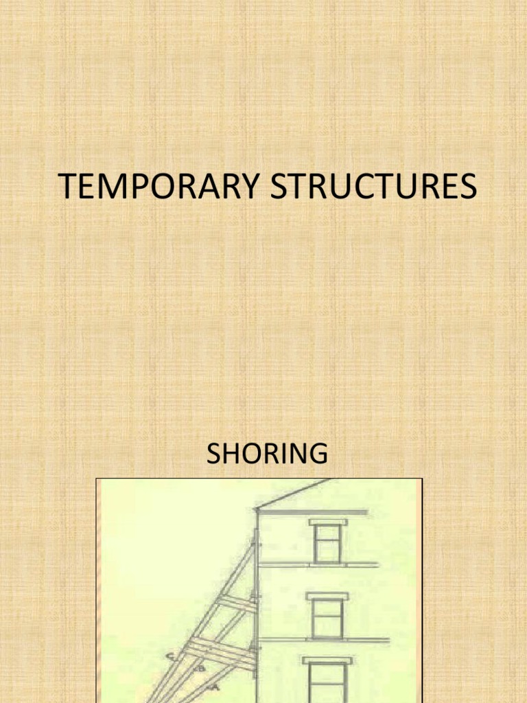 Types and Methods of Shoring Techniques | PDF | Foundation (Engineering ...