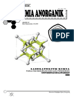 Penuntun Kimia Anorganik Kimia 2020 PDF