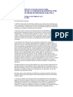 Sobre Comunion Eucaristica Por Parte de Los Fieles Divorciados Vueltos A Casar