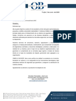 Carta de Presentación PDF