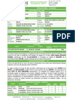 SOAT informe caso accidente moto