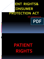 Patient Rights& Consumer Protection Act: Ms - Sandhya.M