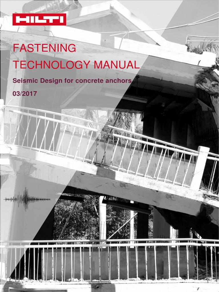 Fastening Technology Manual Seismic Design For Concrete Anchors 03