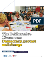 Final Deliberative Classroom Democracy, Protest and Change Teacher Briefing and Lesson JAN 19 Published