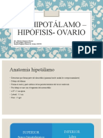Eje hipotálamo –hipófisis- ovario