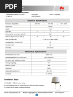 27012512-Omnidirectional Ceiling Antenna Datasheet PDF