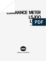 Luminancimetro LS-010 PDF