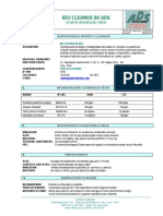 BIO CLEANER 80 ADS - MSDS Malvex PDF