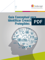 Guía Conceptual para Identificar Creaciones Protegibles