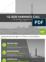 WPX 1Q 2020 earnings call highlights strength and flexibility