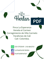 Presentación Huerta de Herlan