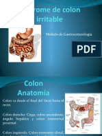Sx de colon irritable