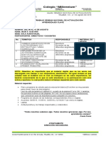 Circular Semana Nacional de Actualización