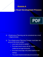 Module-A: Introduction To Road Development Process