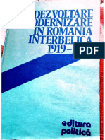 Vasile Puscas, Vasile Vesa - Dezvoltare Si Modernizare in Romania Interbelica 1919-1939