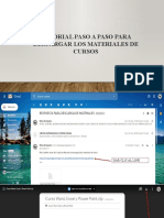 Tutorial para Desgargar Materiales de Cursos