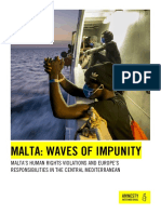 Malta. Crimes of Malta. Waves of Impunity. 