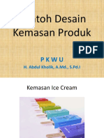 Contoh Desain Kemasan Produk