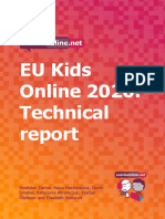 EU Kids Online Technical Report Published PDF