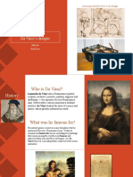 Da Vinci's Designs: A Project About