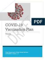 Texas COVID-19 Vaccine Distribution Plan