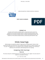 Slide Bearings - Johnson Metall