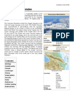 Caucasus Mountains PDF