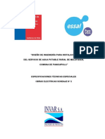 E.T. - 01 Obras Eléctricas APR Melefquen Sondaje 2 PDF