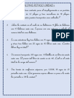 PROBLEMAS REPASO UNIDAD 1 y 2