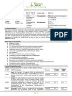 Electrical Machines: Credit & Contact Hours: Course Code: Course Level: Prerequisite(s)