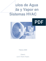Cálculo Vapor Agua Helada HVAC