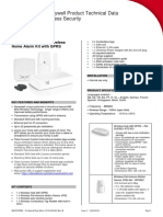 Honeywell Product Technical Data Wireless Security: HS922GPRS - Smart Wireless Home Alarm Kit With GPRS