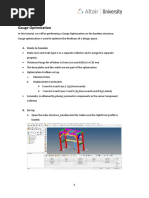 Altair Optistruct - Discrete Design Variable