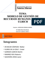 Modelo Ulrich de Gestión de Recursos Humanos