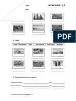 Lanscapes and Us Worksheet 4.2