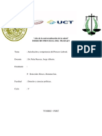 Jurisdicción y Competencia Del Proceso Laboral.