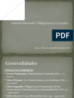 Derecho Mercantil, Obligaciones y Contratos: Msc. Héctor Arnoldo Bolaños M