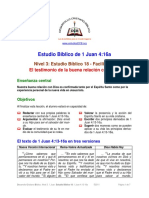 El Testimonio de La Buena Relación Con Dios (1 Juan 4.16a) F