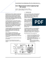 A.Secic, B.Milovic - Dynamic Resistance Measurement Method Applying High DC Current - CEATI WS, Palm Desert, CA, USA, 2014