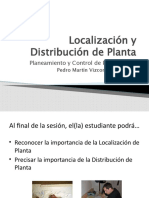 Localización y Distribución de Planta